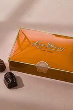 Louis Sherry 12-Piece Chocolate Tin Tangerine