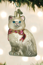Grey Himalayan Kitty Ornament