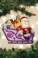 Santa And Friends Ornament