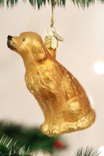 Sitting Golden Ornament