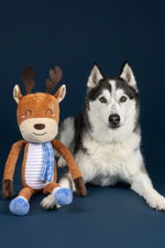 Petshop by Fringe Dashin' Around Reindeer Plush Large