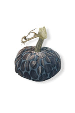 Plush Pumpkin Velvet Pumpkin 4" Gunmetal Dot