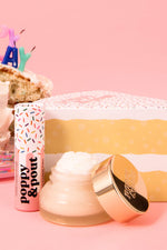Poppy & Pout Lip Care Duo Birthday Confetti Cake