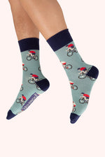 Powder Design Men's Socks Racing Bikes Ice