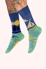 Powder Design Men's Socks Smooth Sailing
