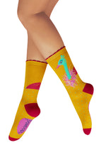 Powder Design Ladies' Ankle Socks Funky Emu