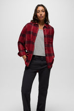 Women's Cabin Core Flannel Shirt Large Retrograde