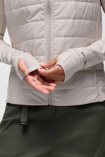 Women's Ice Flow Insulated Jacket Large Almond
