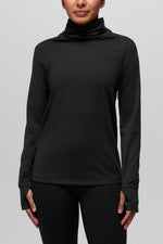 Women's Ice Flow Long Sleeve Sweater Large Black