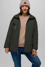 Women's Encinitas Field Coat Extra Small Nori