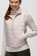 Women's Insulated Ice Flow Vest Small Almond