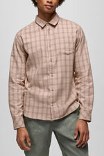 Men's Los Feliz Flannel Shirt Medium Almond