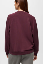 Women's Shea Crewneck Sweater Extra Large Deep Vino