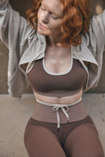 Woman's Shea Full Zip Hoodie Extra Small Almond