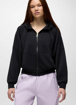 Woman's Shea Full Zip Hoodie Extra Small Black