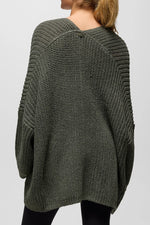 Women's Sunday River Long Cardigan Extra Large Thyme