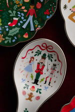 Rifle Paper Co. Nutcracker Porcelain Spoon Rest