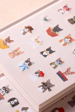 Rifle Paper Co. Studious Cats Embroidered Journal