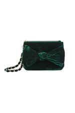 Shiraleah Bea Bow Wristlet Emerald