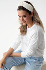 Shiraleah Boucle Knotted Headband Ivory