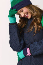 Shiraleah Charlotte Touchscreen Gloves Navy