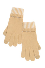 Shiraleah Ziggy Touchscreen Gloves Camel