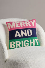 Shiraleah "Merry and Bright" Tufted Pillow Multi