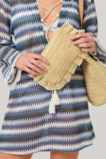 Shiraleah Arabella Zip Pouch Natural