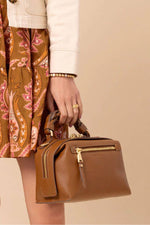 Spartina Siren Selena Satchel Brown