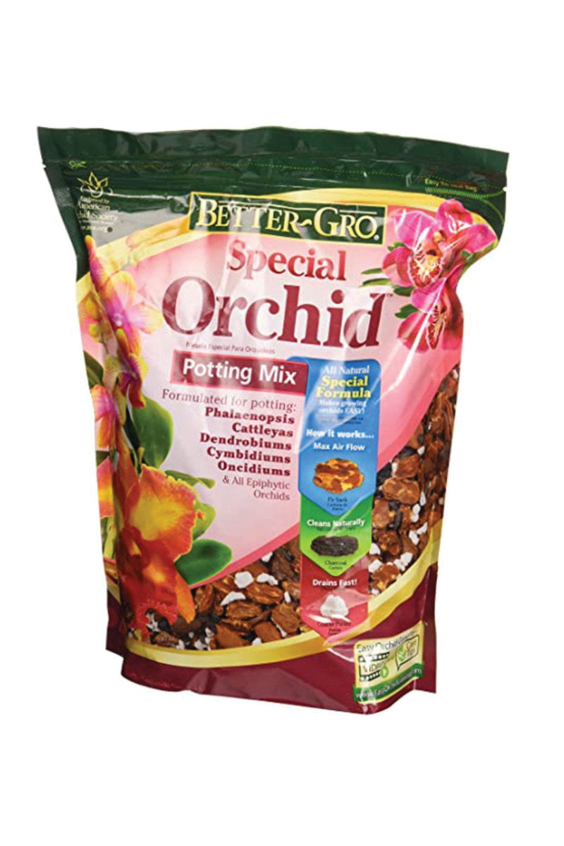 best potting mix for orchids Better-Gro Special Orchid Potting Mix 4 qt – Chalet