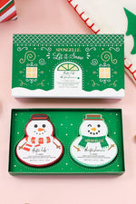 Spongelle Let It Snow Holiday Snowman Gift Set