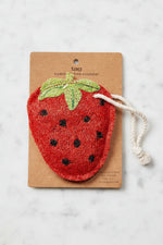 Strawberry Loofah Scrubber
