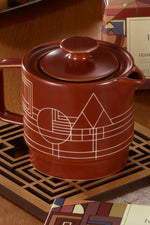 Tea Forte Frank Lloyd Wright Terra Teapot with Infuser