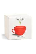 Tea Forte Cafe Cup Ruby Red