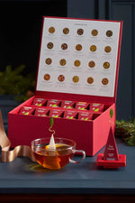 Tea Forte Warming Joy Tea Chest With 40 Infusers