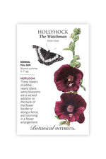 Botanical Interests The Watchman Hollyhock Seeds
