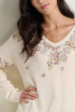 Toad & Co. Women's Bianca Patterned Pullover S Salt Print