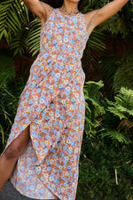 Toad & Co. Women's Sunkissed Maxi Dress M Sunset Print