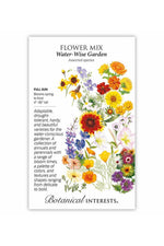 Botanical Interests Water-Wise Garden Flower Mix Seeds