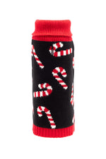 Worthy Dog Candy Cane Sweater Extra Extra Large