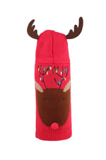 Worthy Dog Rudy Reindeer Hoodie Extra Large
