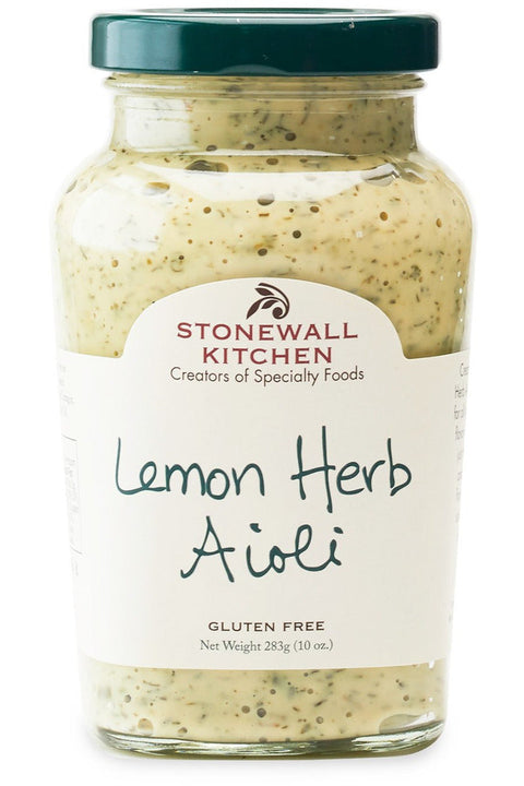 Stonewall Kitchen Lemon Herb Aioli 10.25 oz