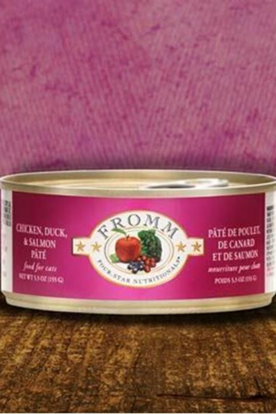 Fromm Canned Cat Food Chicken, Duck & Salmon - 5 oz