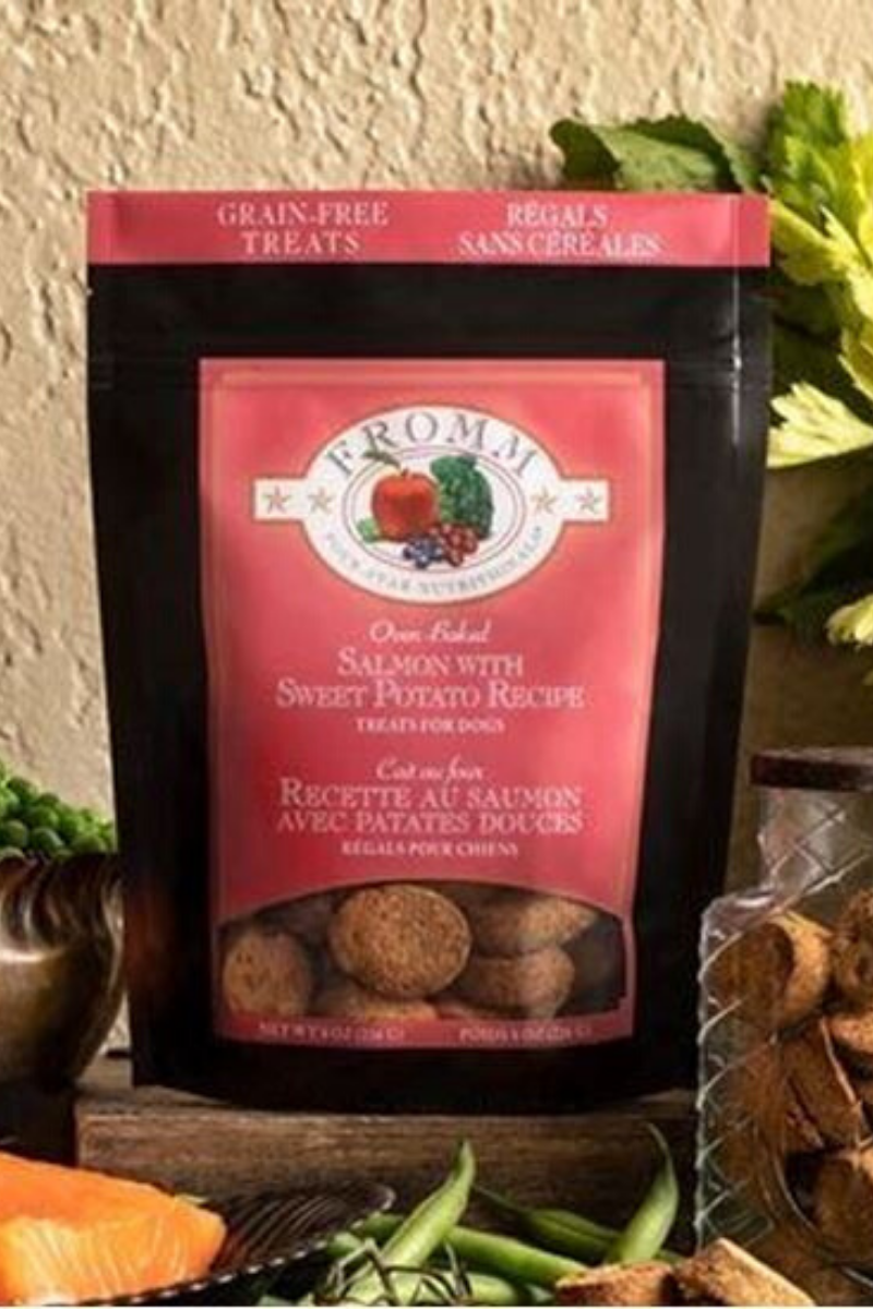 Fromm Dog Biscuits Salmon with Sweet Potato 8 oz