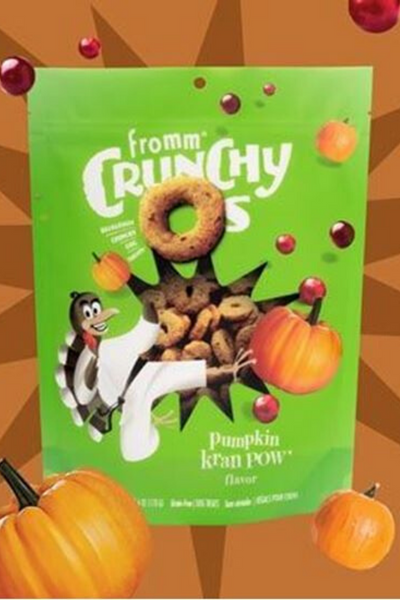 Fromm Crunchy O's Pumpkin Kran POW' 6 oz
