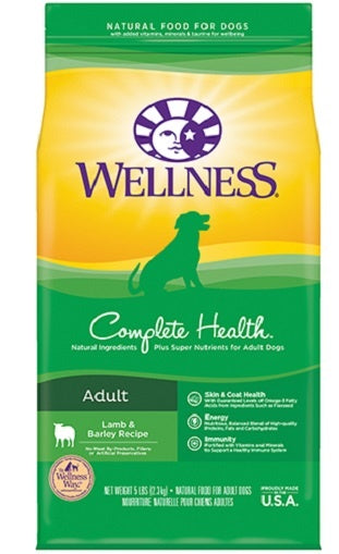Wellness Complete Health Adult Lamb & Barley Recipe 5 lb