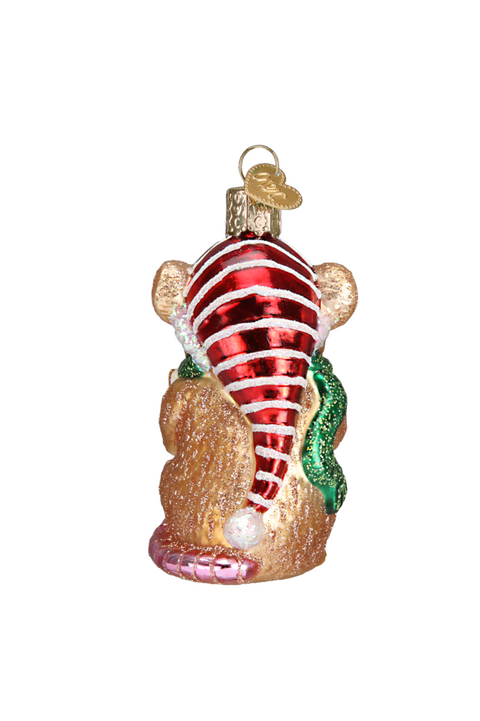 Caroling Mouse Ornament Assorted