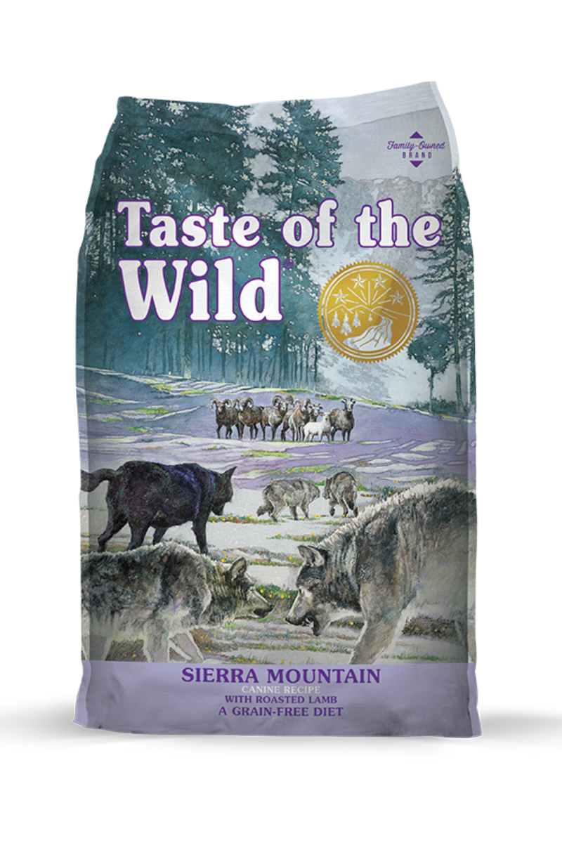Taste of the Wild Sierra Mountain Canine Recipe 5 lb