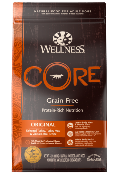 Wellness CORE Grain Free Original Recipe 4 lb