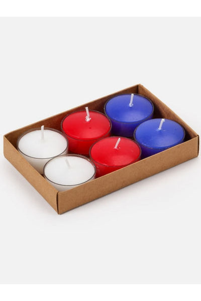 Candle Red/White/Blue T-Lite
